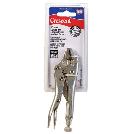Crescent Curved Jaw Lock Plier 5" C5CVN